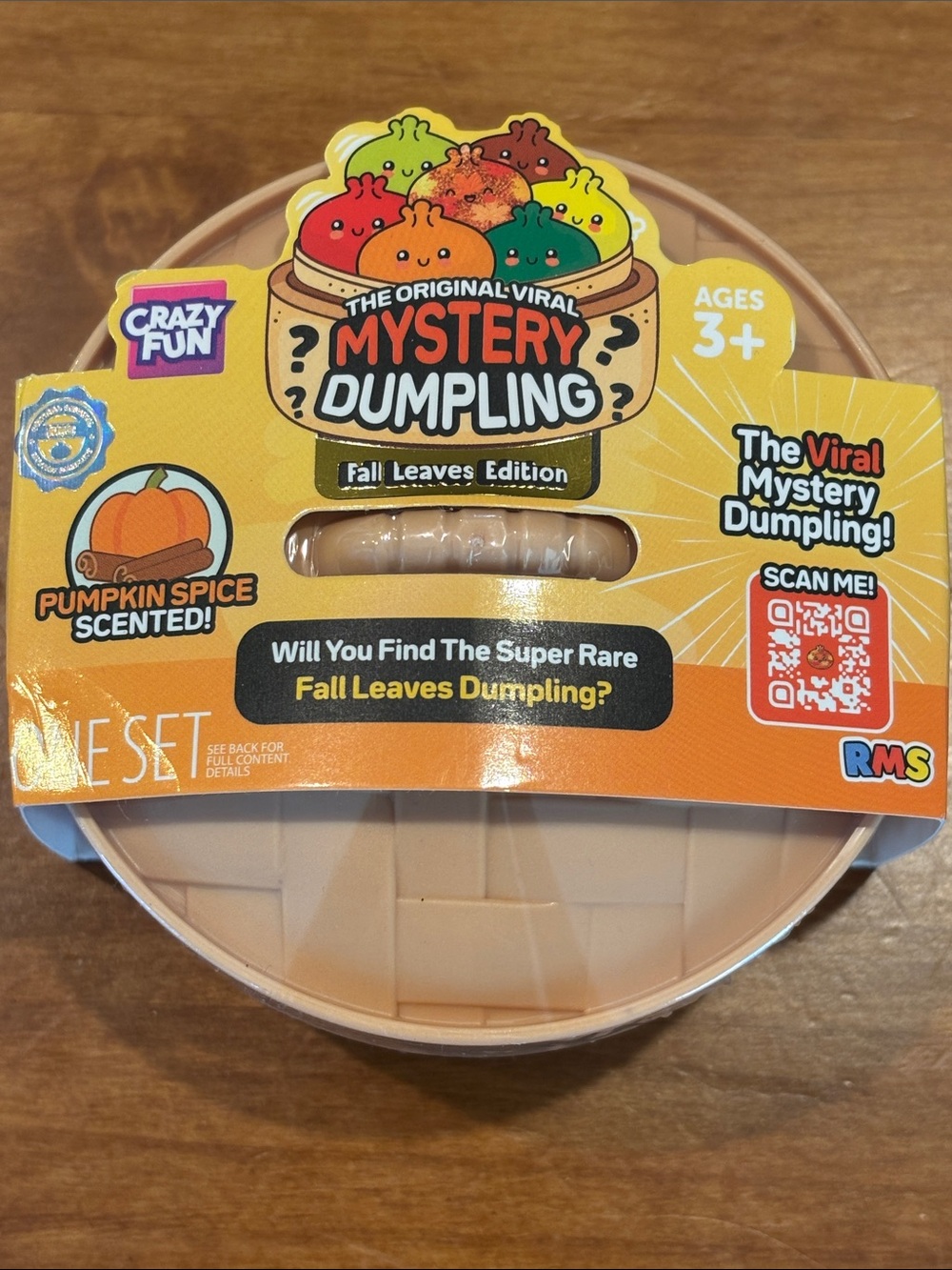 NEW RMS MYSTERY DUMPLING FALL LEAVES EDITION VIRAL SQUISHY SCENTED TOY FUN 🥟🥳🍁